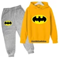 thumbnail image 2 of 2024 HOT Batman- Conjuntos de sudaderas con capucha Ropa para niños Ropa para niñas Tops Pantalones Trajes de 4 a 14 años Trajes con capucha Suéter, 2 of 5