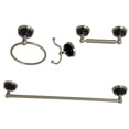 thumbnail image 3 of Kingston Brass BAK9112478PB Water Onyx 4-Piece Bathroom Accessory Set, Polished Brass, 3 of 5