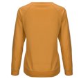 thumbnail image 4 of Fridja Chandails en Molleton Imprimés Décontractés pour Femmes Col Rond Manches Longues T-Shirts Amples, 4 of 5