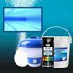 thumbnail image 1 of Dispensador de Cloro Flotante Mejor belleza de 5 pulgadas Gran Capacidad Ajustable para Piscina Interior Exterior SPA Azul blanco, 1 of 9
