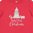 thumbnail image 4 of Inktastic Babys First Christmas Scandinavian Tree Boys or Girls Baby T-Shirt, 4 of 5