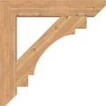 thumbnail image 3 of Ekena Millwork 5 1/2"W x 36"D x 36"H Merced Slat Smooth Bracket, Western Red Cedar, 3 of 4