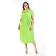 thumbnail image 5 of Vestido camisero Roman Fashion Tallas Extras 2137 Lima Verde Lima 36, 5 of 6