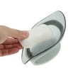 thumbnail image 3 of Unique Bargains 1 Pc Soap Dish Drain Soap Holder for Bathroom Gray, 3 of 6