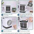 thumbnail image 4 of Amdohai Portable Mini Air Conditioner Water Cool Cooling Fan Cooler Desktop without Remoter, 4 of 8