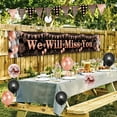 thumbnail image 2 of We Will Miss You Party Decorations | Rose Gold Farewell Banner & Balloon Set 2 of 13