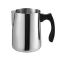 thumbnail image 1 of Milk Frothing Pitcher Stainless Steel Milk Frother Cup with Plastic Handle, 1 of 10