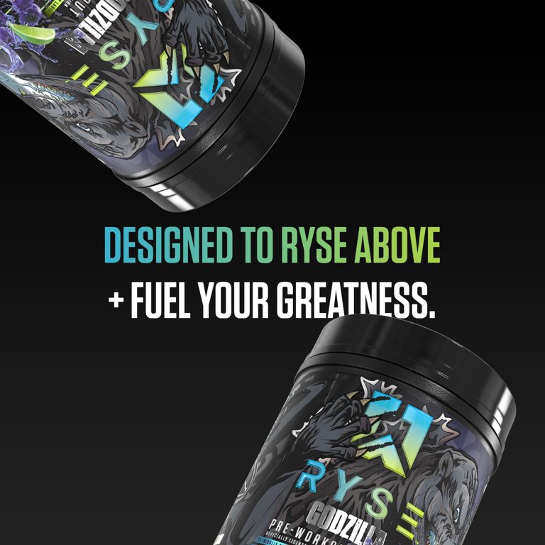 RYSE Godzilla X Noel Deyzel Pre Workout Powder - Monsterberry Lime