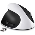 thumbnail image 1 of Left-Handed Mouse, Rechargeable 2.4G Wireless Ergonomic Vertical Mice with USB Receiver, 6 Buttons and 3 Adjustable DPI I 800/1200/1600 for Left Hand, 1 of 4
