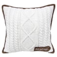 thumbnail image 1 of Cojín decorativo Celebrations Cozy Knit marrón blanco 41x13 cm, 1 of 2
