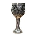 thumbnail image 2 of Vaso de vino Macarena acero inoxidable estilo Vintage Medieval 7,5 cm x 17,8 cm, 2 of 8
