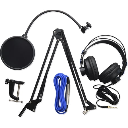 UPC: 0673454009747 | Presonus Broadcast Accessory Pack w/Mic Boom Arm+Pop Filter+HD7 Headphones+Cable