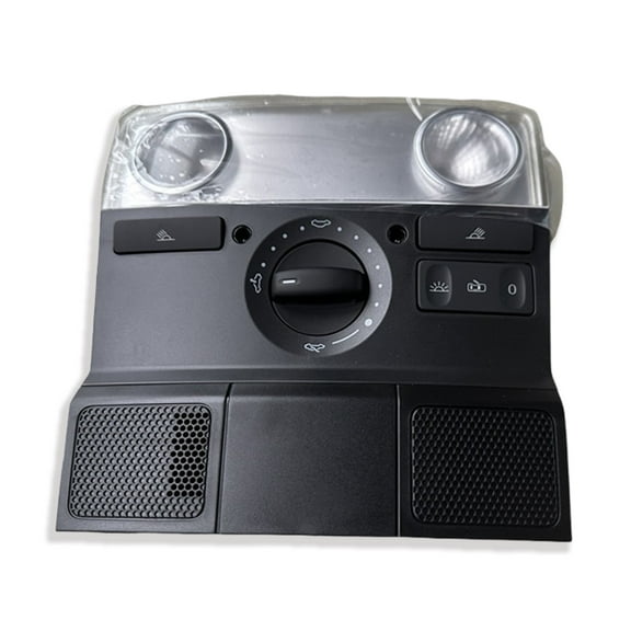 Overhead Consoles Map Reading Light Lamp, Fit For VW Jetta Golf MK5 Passat 2006-2015, OE:1KD947105A, Overhead Consoles With Dome Light Assembly, Interior Cab Lights Storage Assembly-black-With light