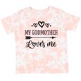 thumbnail image 3 of Inktastic My Godmother Loves Me Girls Girls Toddler T-Shirt, 3 of 5