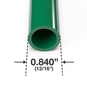 1/2 Size Furniture Grade PVC Pipe, 40, Green (3-Pack)