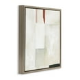 thumbnail image 4 of Stupell Industries Neutral Abstract Simplicity Abstract Painting Brown Floater Framed Canvas Art Print Wall Art, 18 x 18, 4 of 10