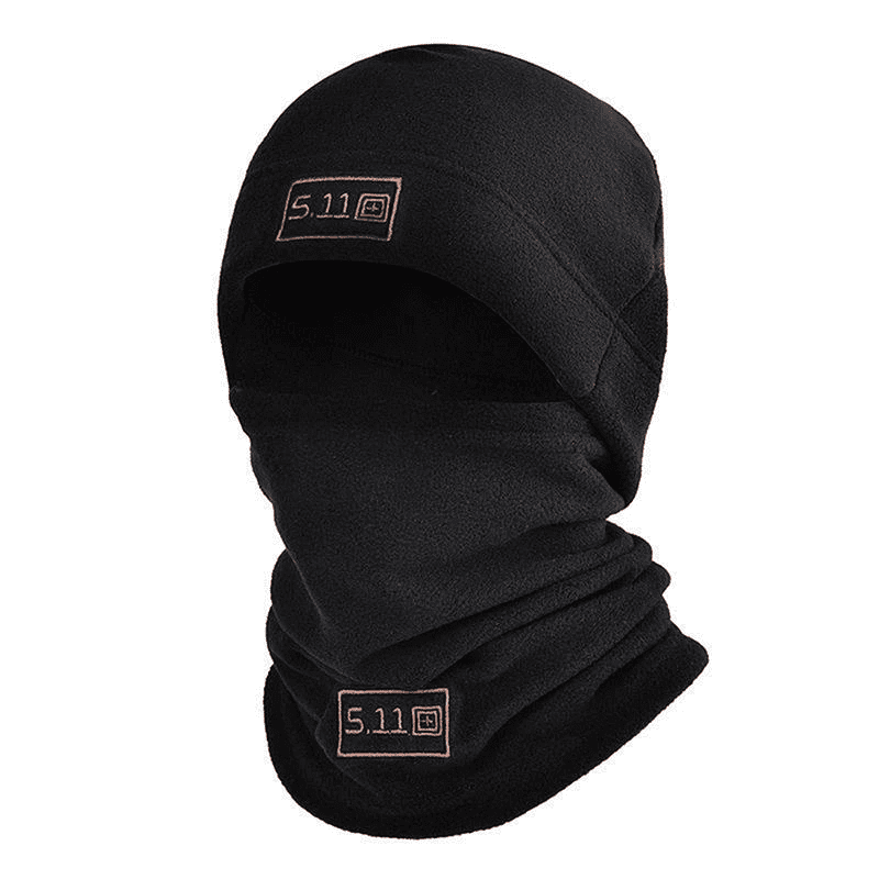 Windproof Beanie with Scarf, Polar Fleece Balaclava Hood & Face Mask for Cycling, Skiing, Fishing, Construction, Outdoor Activities, and Cold Weather