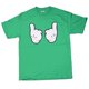 thumbnail image 1 of Este tipo aquí, camiseta gráfica verde, grande Cartoon Apparel Camiseta de manga corta, 1 of 1