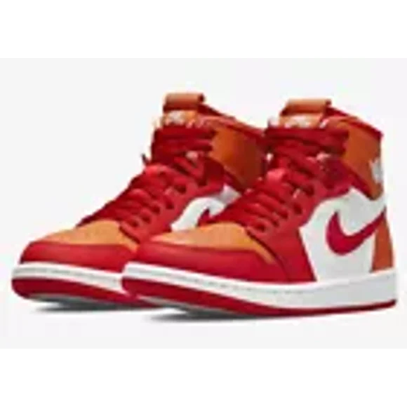 Nike Air Jordan 1 High Zoom Cmft Red Curry Trainers Shoes 44 US 10 CT0979-603