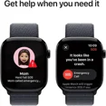 thumbnail image 5 of Restored Apple Watch Series 10 GPS 46mm Jet Black Aluminum Case with Sport Loop - Open Box, 5 of 5