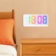 thumbnail image 2 of Reloj de mesa con Snooze Digital LED Escritorio moderno Relojes de pared Acrílico para dormitorio Hugtrwg Para estrenar, 2 of 6