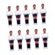 thumbnail image 5 of 10 piezas Foosball Men Reemplazo de jugadores de fútbol Partes de fútbol de fútbol liviano Men de fútbol para sala de juegos de cumpleaños Adultos Azul oscuro, 5 of 8