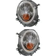 thumbnail image 4 of For 07-15 Mini Cooper Headlight Headlamp Halogen Head Light Lamp w/Bulb PAIR SET, 4 of 5