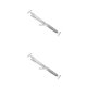 thumbnail image 2 of Matsuzay Pinzas de acero inoxidable para alimentos, pinzas antideslizantes para alimentos, herramienta de cocina anticorrosión a prueba de herrumbre 2piezas Matsuzay CBP148247, 2 of 6