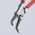 thumbnail image 3 of KNIPEX 46 31 A22 Pinza para anillos de retención exteriores de ejes en ángulo de 45ø recubierto de plástico acabado pavonado 185 mm, 3 of 3