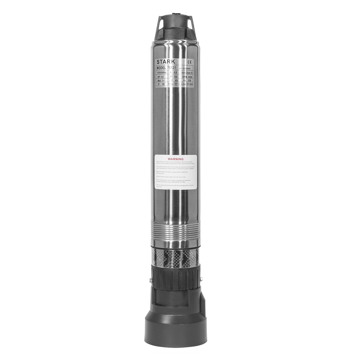 xtremepowerus 4 inch 220v stainless steel submersible deep well pump