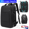thumbnail image 1 of PENGXAING Travel Backpack Men Business Backpack School Expandable USB Bag Large Capacity 17.3 Laptop Waterproof Fashion Backpack, 1 of 9