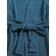 thumbnail image 3 of Conjunto de pijama de 3 piezas para mujer, camiseta de punto acanalado, pantalones cortos, ropa de dormir suave con bata y cárdigan, 3 of 5