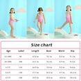 thumbnail image 6 of Younger Tree Baby Girl One-Piece Swimsuits Kid Summer Beach Sleeveless Bathing Suit for 18-24M, 6 of 6