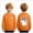 # Orange, variant on Toddler Boys Halloween Shirt for 1t 2t Kids Halloween Cool Ghost Long T-Shirt Crewneck Graphic Top Toddler to Youth Boys Clothes Size 1-2 Years