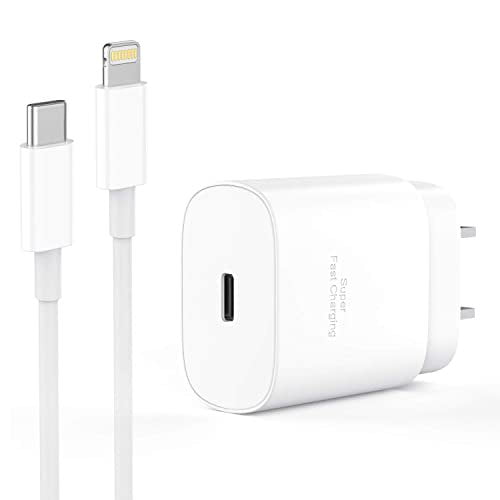 Chargeur iPhone 14【Certifié Apple MFi】 Chargeur mural USB C 20W