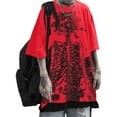 thumbnail image 2 of Playeras De Compresión Para Hombre, Conjunto De Dos Piezas De Camiseta Y Pantalones Cortos De Manga Corta Con Estampado Completo Para Hombre, Camisa Estampada Y Pantalón Corto., 2 of 4
