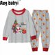 thumbnail image 2 of Conjunto de ropa de Navidad para niños y niñas, pijamas de manga larga, camiseta, Tops y pantalones, 2 piezas, ropa para el hogar, trajes de Año Nuevo, 2 of 4