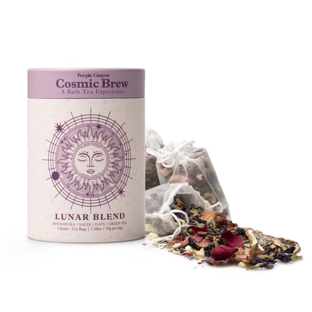 Té de baño Purple Canyon Lunar Blend con lavanda y té verde