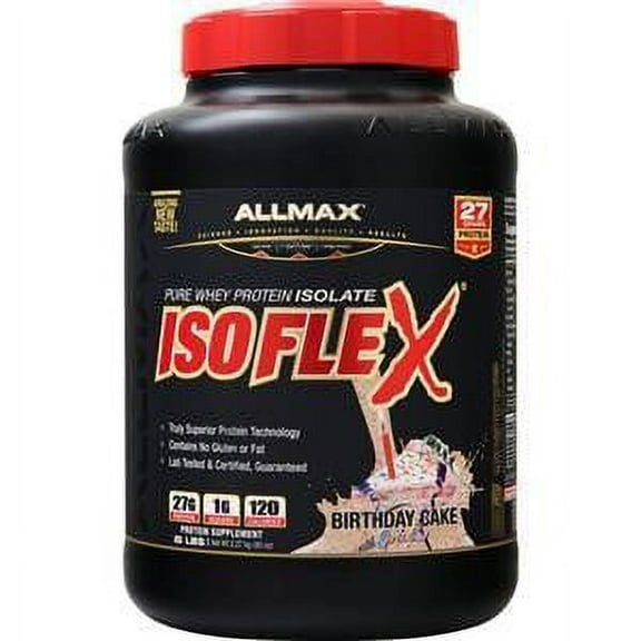 AllMax Isoflex, Birthday Cake, 5 Lb