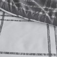 thumbnail image 3 of Clean Spaces 90" 3-Piece Polyester Fabric Printed Duvet Set in White, 3 of 21