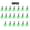 20pcs 5*8mm, variant on PASILI Fishing Rig Slider Beads With Swivels Perfect For Sea And Freshwater Fishing Including Pulley Systems And Marker Floats