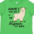 thumbnail image 4 of Inktastic Auntie's You Say Alpaca My Bags Boys or Girls Toddler T-Shirt, 4 of 5