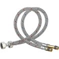thumbnail image 1 of ZK-G3/8 - M10-60CM Hose Connection Hose Fitting Extended Armored Hose Connection Hose For Faucets YDD, 1 of 5