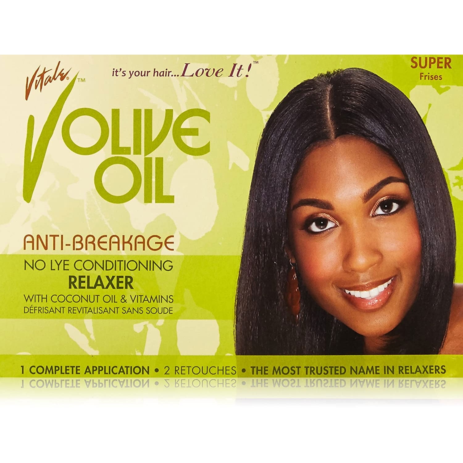 Vitale Olive Oil Relaxer Super Kit,Pack of 12