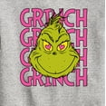 thumbnail image 3 of The Grinch - Grinch Stacked - Toddler & Youth Crewneck Fleece Sweatshirt, 3 of 5