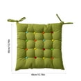 thumbnail image 3 of LACKUST Seat Cushion Clearance,Comfortable Breathable Chair Cushions for Dining Kitchen Bedroom Living-room Chairs,Office Chair Cushion for Butt,Green, 3 of 6