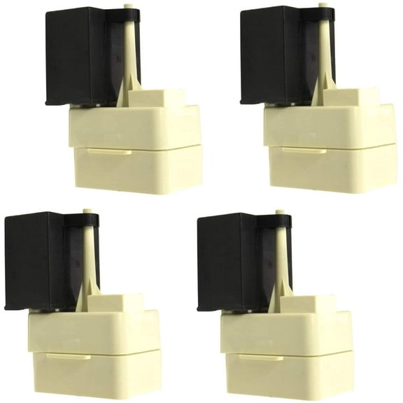 HQRP 4-Pack Compressor PTC Starter/Start Relay and Capacitor Kits Compatible with Maytag GSB2654HEQ