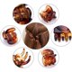 thumbnail image 2 of 72 Pcs Small Hair Clips, Mini Claw Clips Claw Hair Clips For Women And Girls, Plastic Tiny Hair Clamps With A Box (black, Brown And, 2 of 3