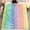 40x30inch(102cmx76cm), variant on Extra Large Flannel Blanket - Pastel Rainbow Colors (Pink, Yellow, Green, Blue, Purple, Orange, Red, ) - Extra Thick 280GSM Heavy Duty All-Season Soft Throw for Couch, Bed, Camping, Travel - Luxury H