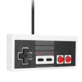 thumbnail image 3 of Classic Wired USB Game Controller, Gamepad, Originally Designed for NES Mini Host (White), 3 of 5